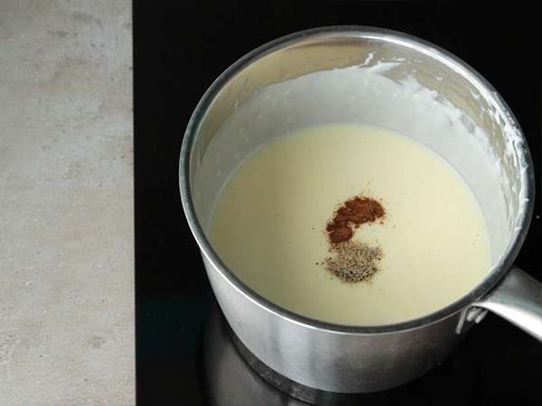 Сос Бешамел, лесна рецепта - Подготовка стъпка 3