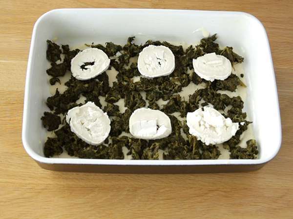 Лазаня със спанак и козе сирене - Подготовка стъпка 2