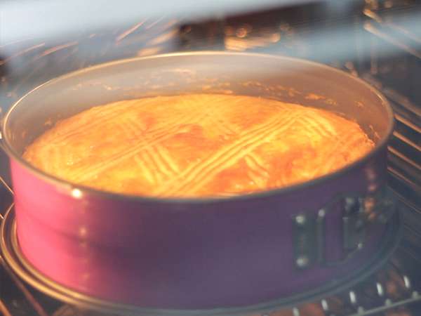 Баска торта, подробно обяснена рецепта - Подготовка стъпка 16