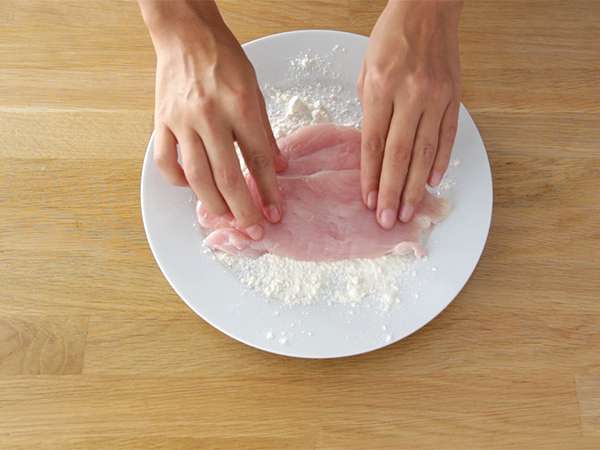 Домашен кордон бльо - Подготовка стъпка 1