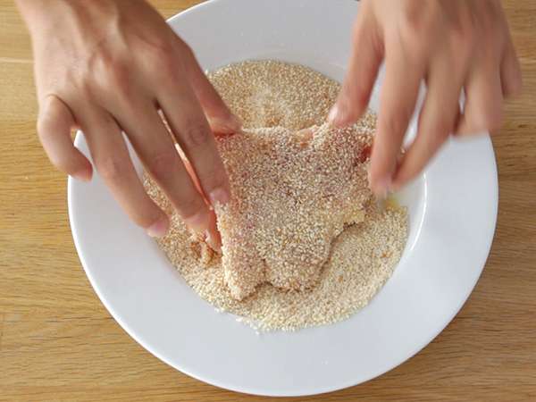 Домашен кордон бльо - Подготовка стъпка 4