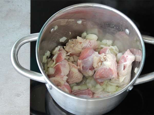 Лесна телешка яхния - Подготовка стъпка 1