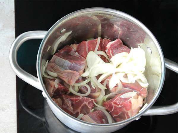 Говеждо бургиньон - Подготовка стъпка 1