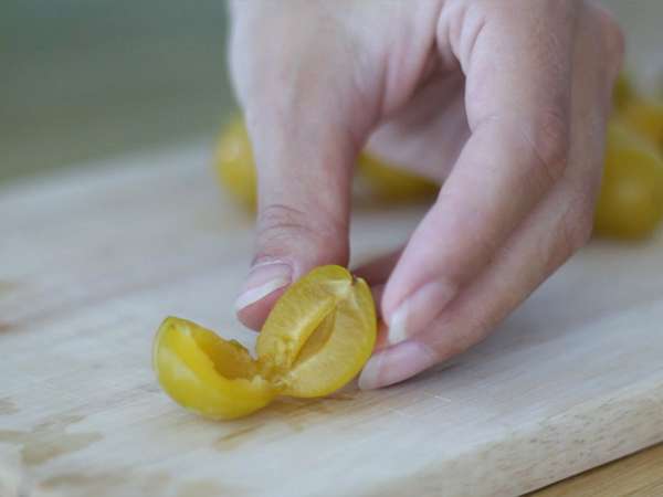 Тарт от сливи Mirabelle - Подготовка стъпка 2