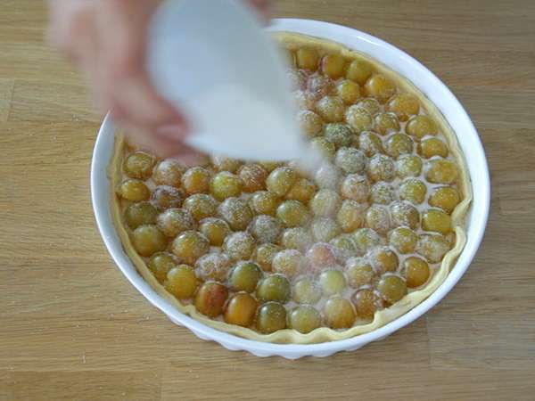 Тарт от сливи Mirabelle - Подготовка стъпка 3