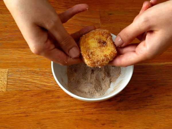 Leche frita Испански десерт - Подготовка стъпка 8