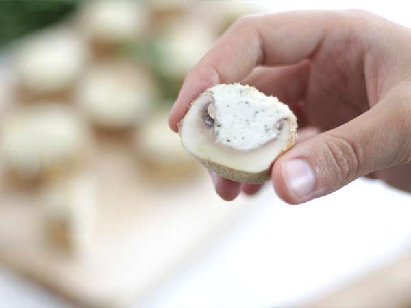 Пълнени гъби за аперитив - Подготовка стъпка 5