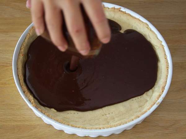 Шоколадов тарт - Подготовка стъпка 5