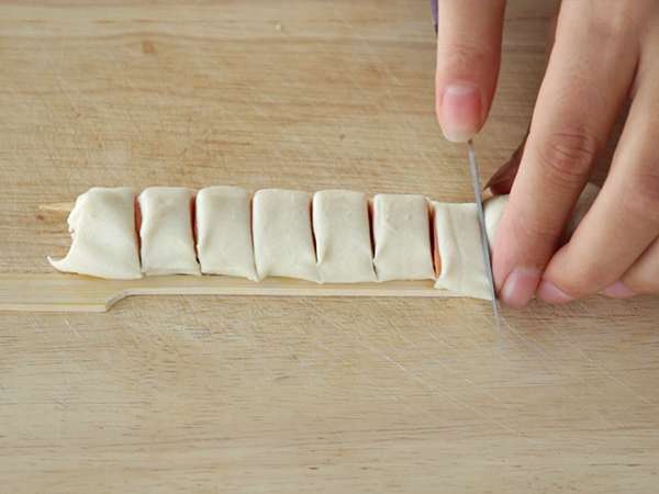 Люспести цветя с кнакис - Подготовка стъпка 2