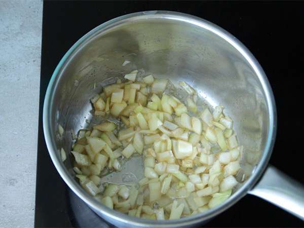 Крем супа от тиквички - Подготовка стъпка 1