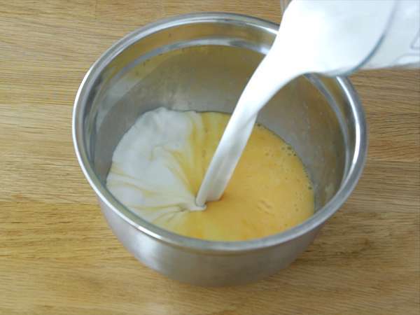 Кокосов флан - Подготовка стъпка 2