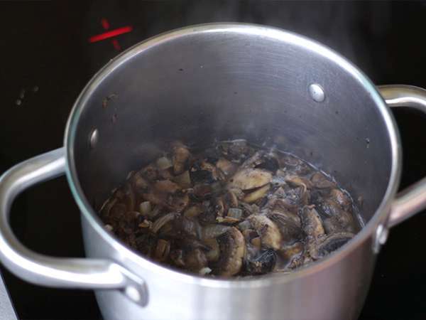 Крем супа от гъби - Подготовка стъпка 3