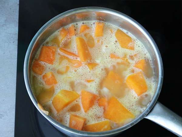 Крем супа от тиква - Подготовка стъпка 3