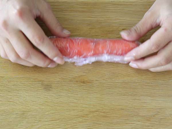 Рулца от сьомга с козе сирене и аспержи - Подготовка стъпка 3