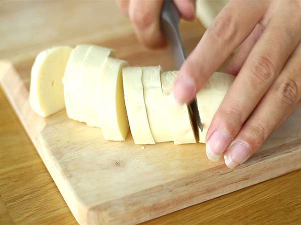 Макарони от фоа гра с кренвирши - Подготовка стъпка 1