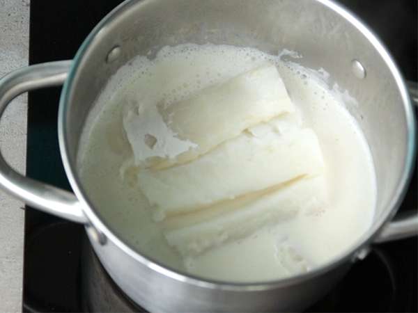 Треска със сметана, традиционна португалска рецепта - Подготовка стъпка 1