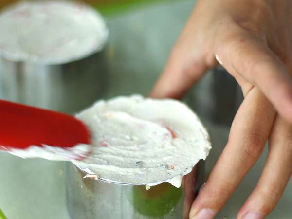 Чийзкейкове с осолена сьомга - Подготовка стъпка 4