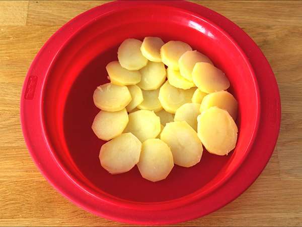 Тарт Татен с картофи и кантал - Подготовка стъпка 2