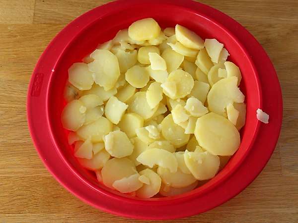 Тарт Татен с картофи и кантал - Подготовка стъпка 3