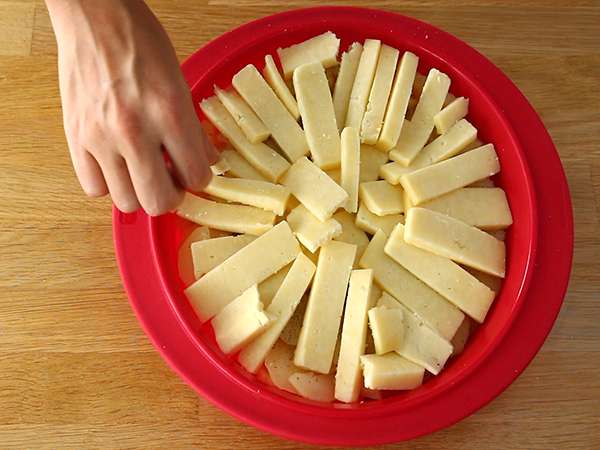 Тарт Татен с картофи и кантал - Подготовка стъпка 4