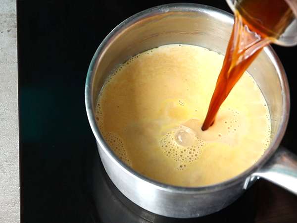 Лате с тиквена подправка - Подготовка стъпка 4