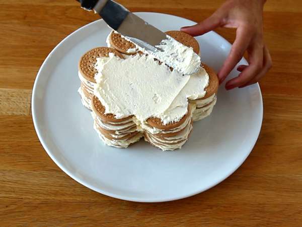 Португалска бисквитена торта, bolo de bolacha - Подготовка стъпка 5