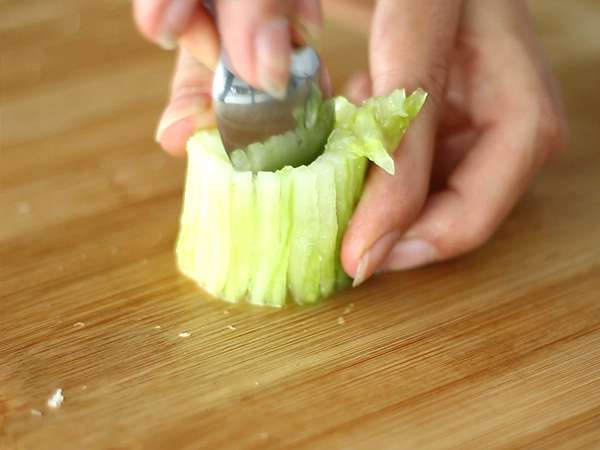 Веган кексчета с краставици и хумус - Подготовка стъпка 3