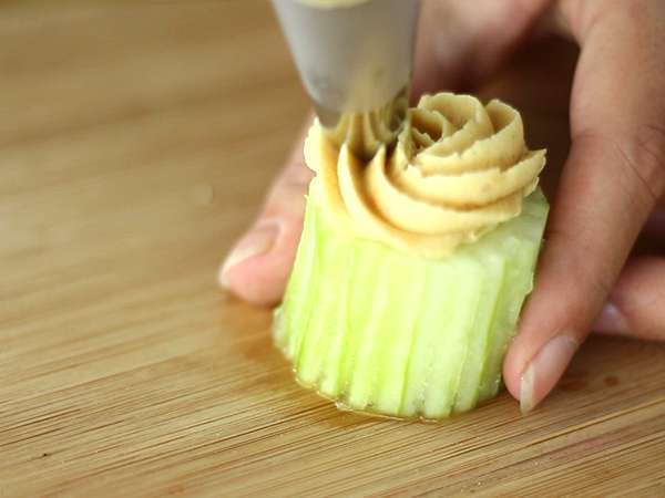 Веган кексчета с краставици и хумус - Подготовка стъпка 4