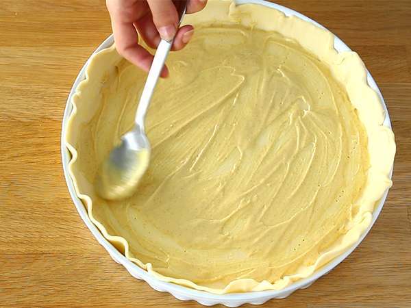 Тарт с камамбер и ябълки - Подготовка стъпка 1