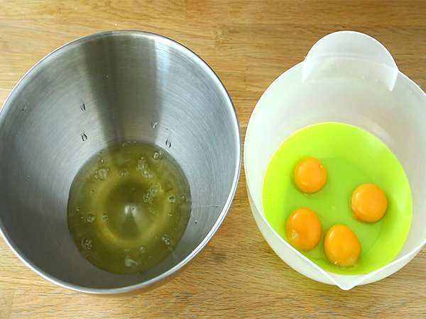 Мраморна торта - Подготовка стъпка 1