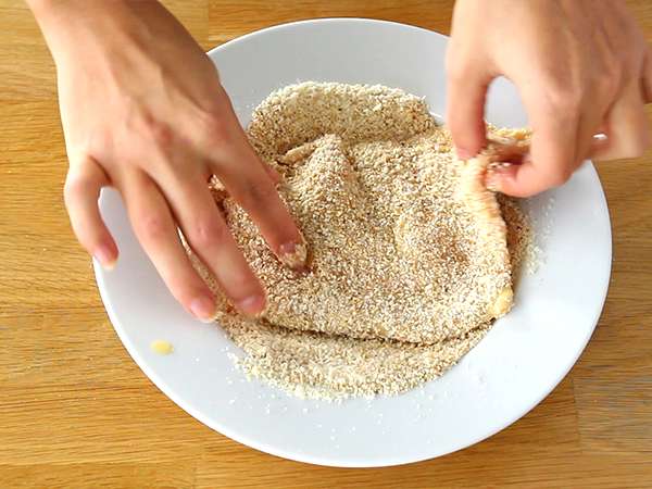 Ескалоп от телешко месо Миланезе - Подготовка стъпка 3