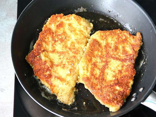 Ескалоп от телешко месо Миланезе - Подготовка стъпка 4