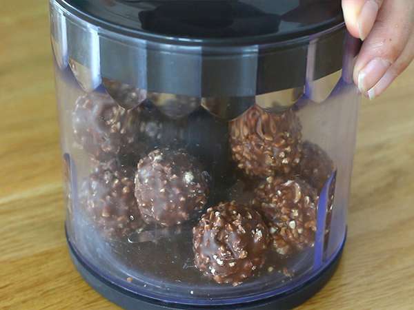 Коледен дървен материал с Ferrero Rochers - Подготовка стъпка 6