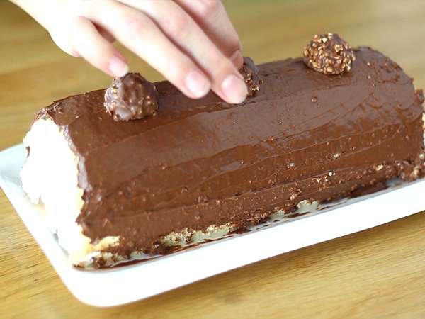 Коледен дървен материал с Ferrero Rochers - Подготовка стъпка 10