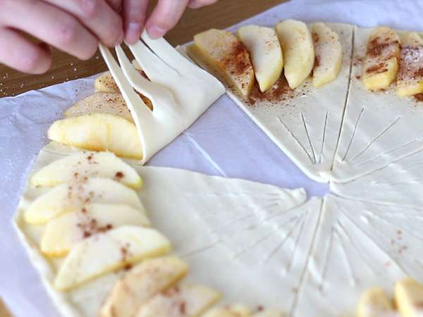 Експресни ябълкови обороти - Подготовка стъпка 5