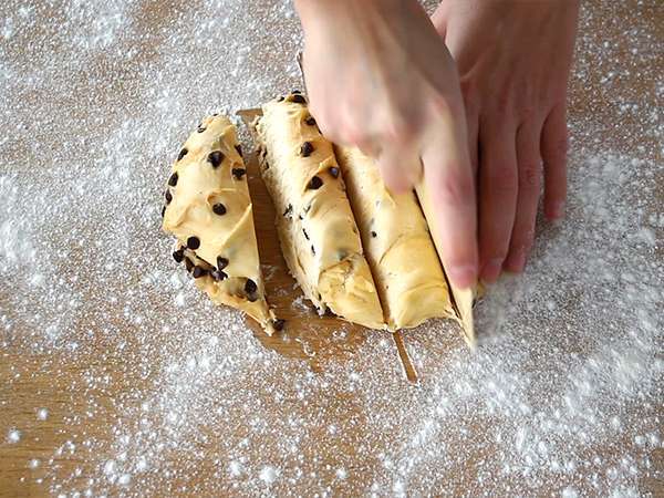 Шоколадови кифлички - Подготовка стъпка 6