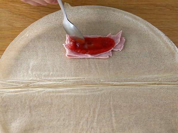 Пица с юфка - Подготовка стъпка 1