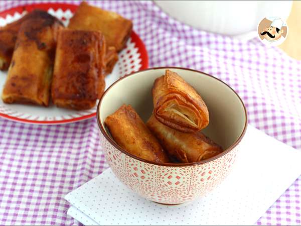 Бананови чипсове с тесто от фило - Подготовка стъпка 6