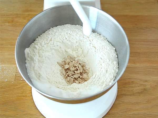 Елзаски Kougelhopf - Kouglof - Подготовка стъпка 1