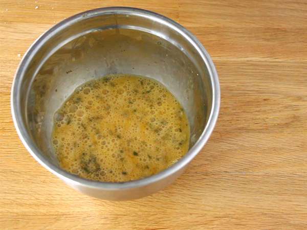 Мъфини с бекон - Подготовка стъпка 2