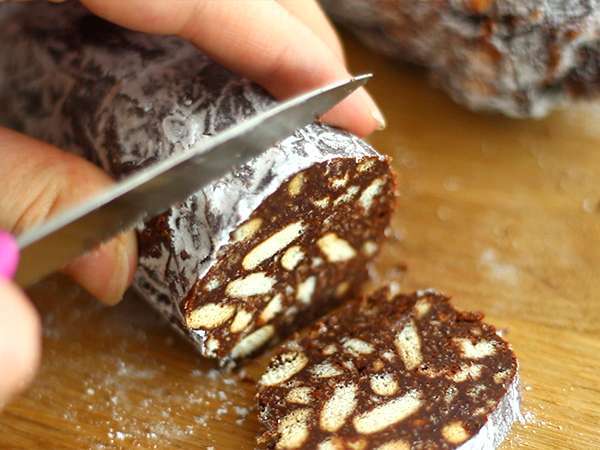 Шоколадова наденица - Подготовка стъпка 6