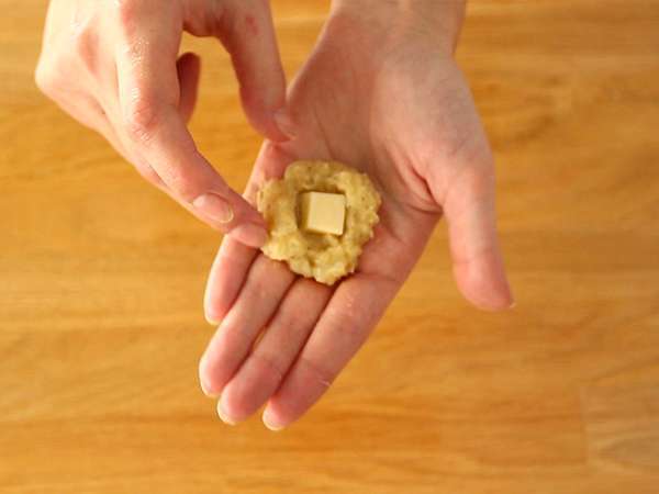 Крокети Raclette - Подготовка стъпка 3