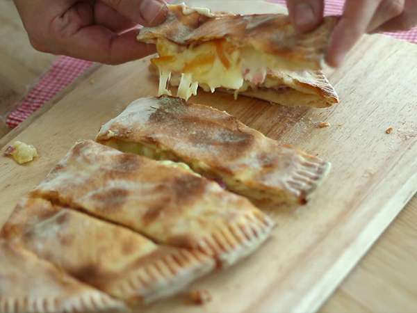 Chausson с раклет, савойска калцона - Подготовка стъпка 6