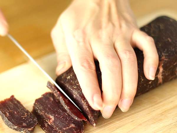 Bündnerfleisch или джърки от говеждо месо - Подготовка стъпка 5