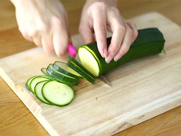 Чипс от тиквички - Подготовка стъпка 1