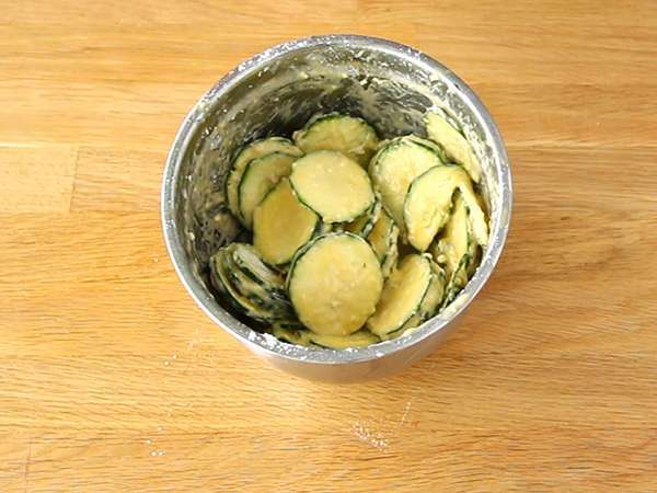 Чипс от тиквички - Подготовка стъпка 2