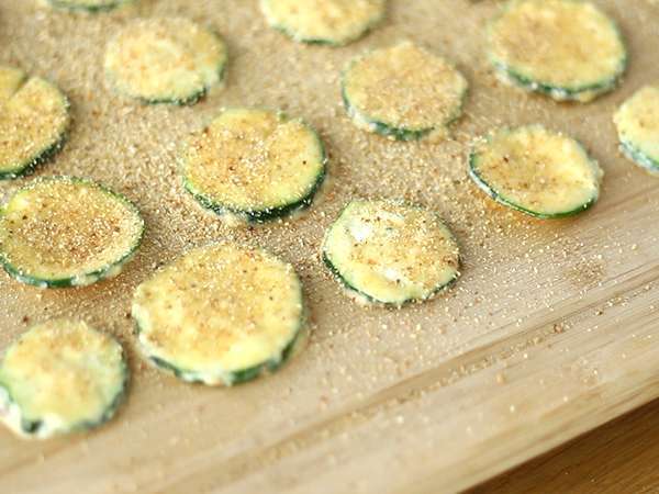 Чипс от тиквички - Подготовка стъпка 3