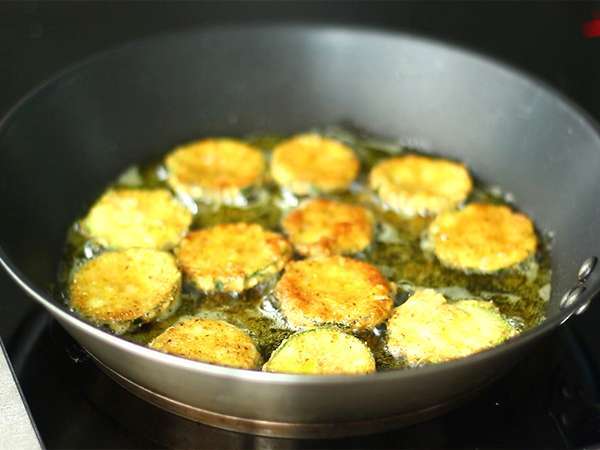 Чипс от тиквички - Подготовка стъпка 4