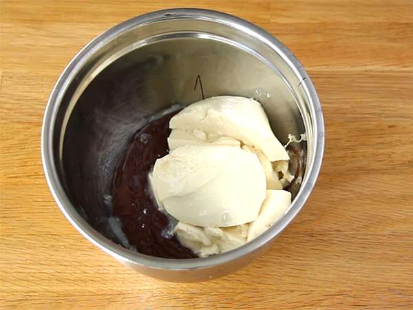 Веган брауни, без яйца и мляко - Подготовка стъпка 1