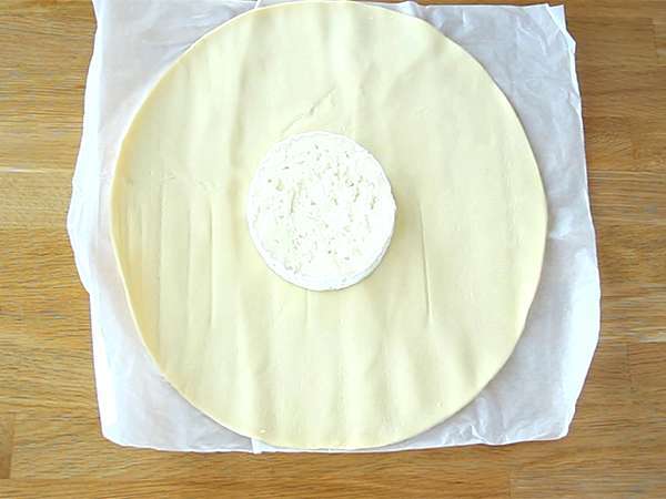 Бутер тесто с шунка и лук Camembert - Подготовка стъпка 1